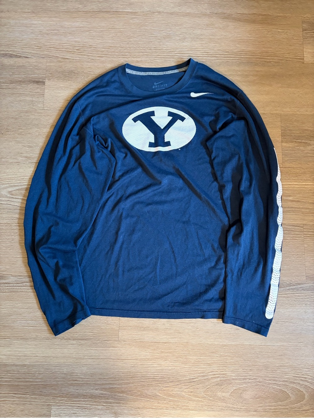 BYU NIKE Long Sleeve Size L Men
